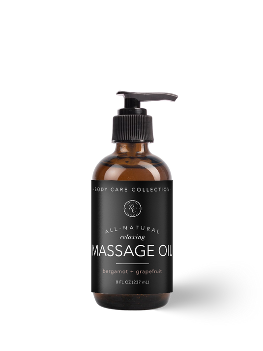 Massage Oil | 8 oz - Bergamot + Grapefruit