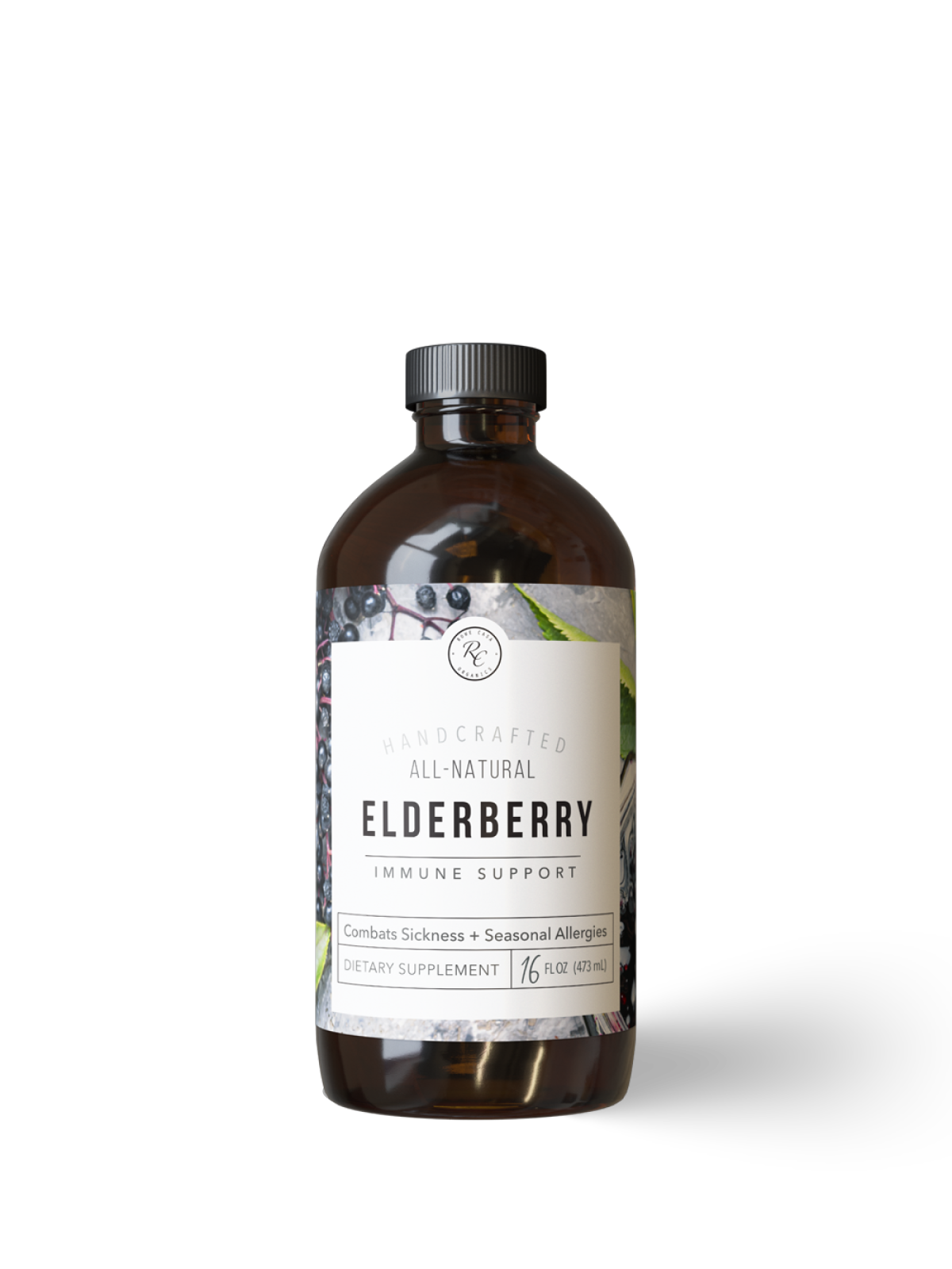 Elderberry Immune Support | 16 oz - Regular Elderberry