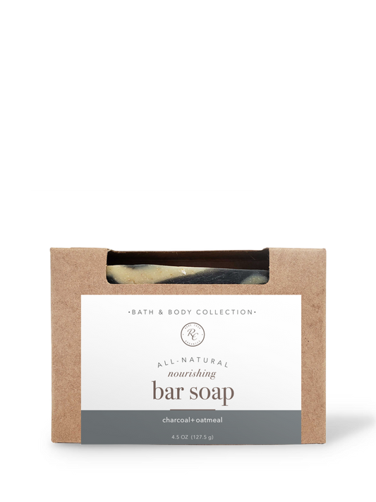Bar Soap | 4.5 oz - Charcoal + Oatmeal