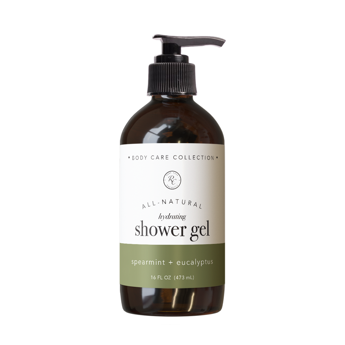 Shower Gel | 16 oz - Spearmint + Eucalyptus