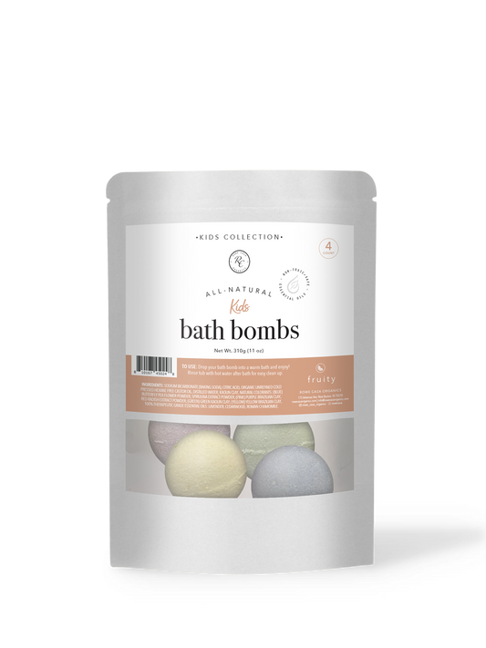 Kids Bath Bombs | 4 count - Fruity