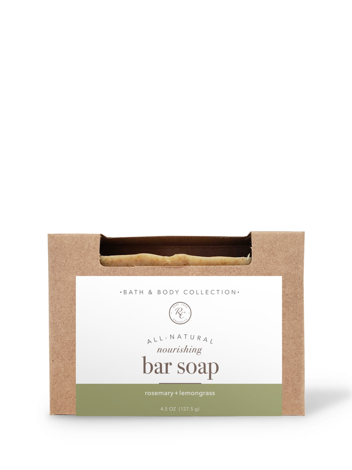 Bar Soap | 4.5 oz - Rosemary + Lemongrass