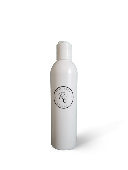 HDPE Plastic Bottle | 8 oz - White