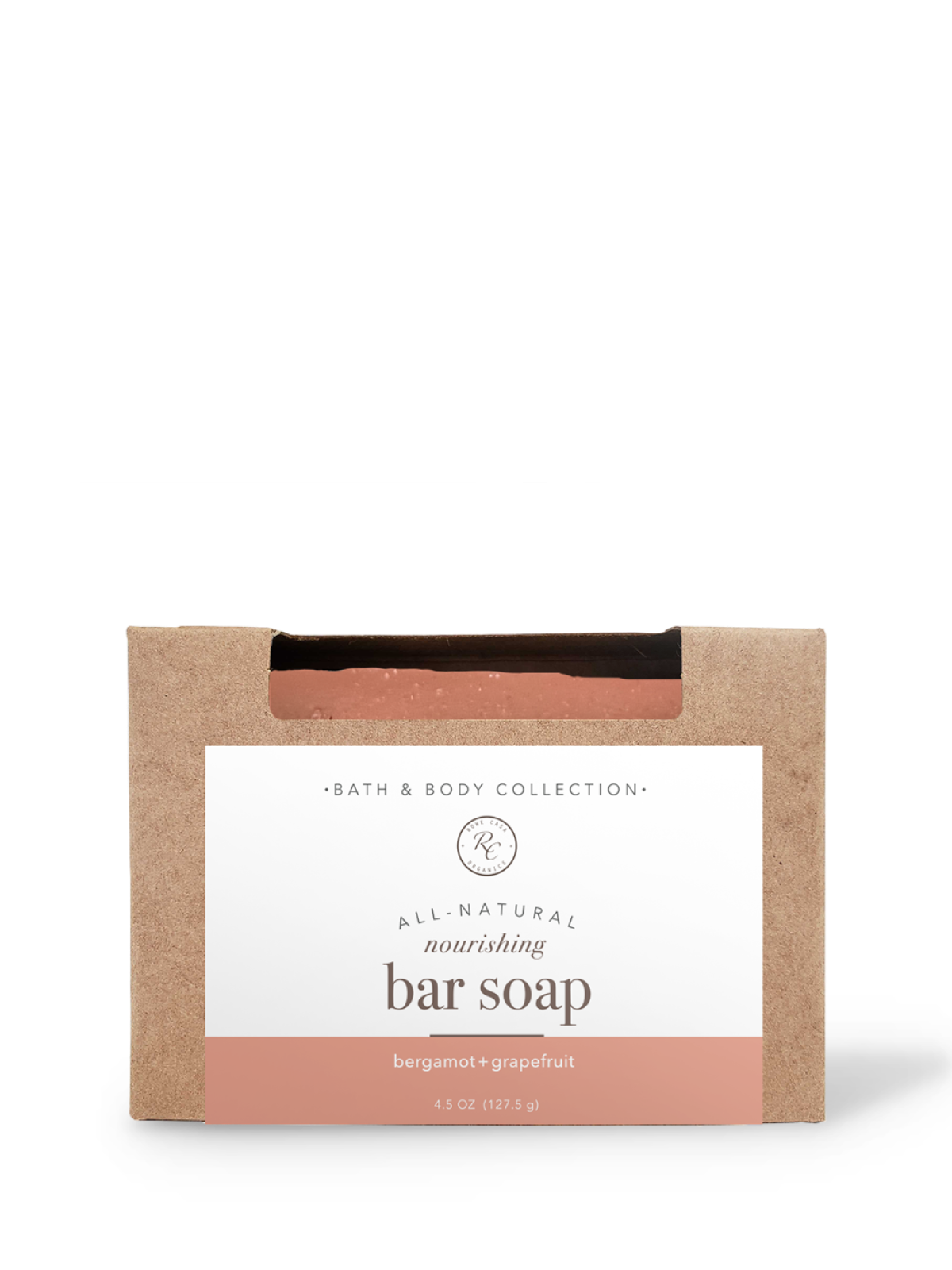 Bar Soap | 4.5 oz - Bergamot + Grapefruit