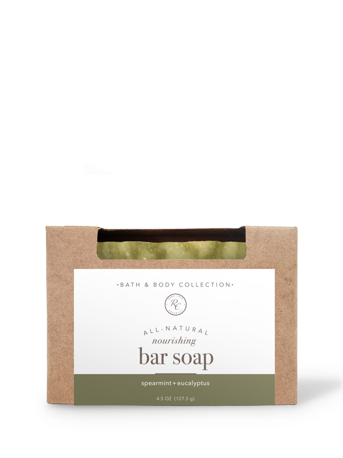 Bar Soap | 4.5 oz - Spearmint + Eucalyptus
