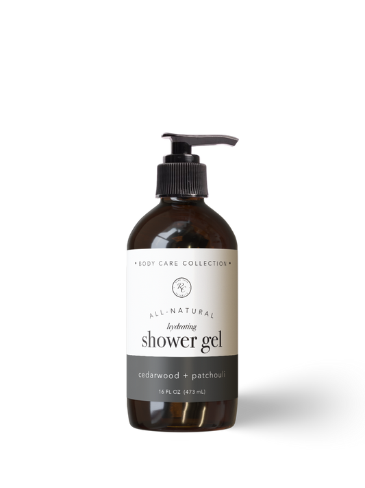 Cedarwood + Patchouli Shower Gel | 16 oz