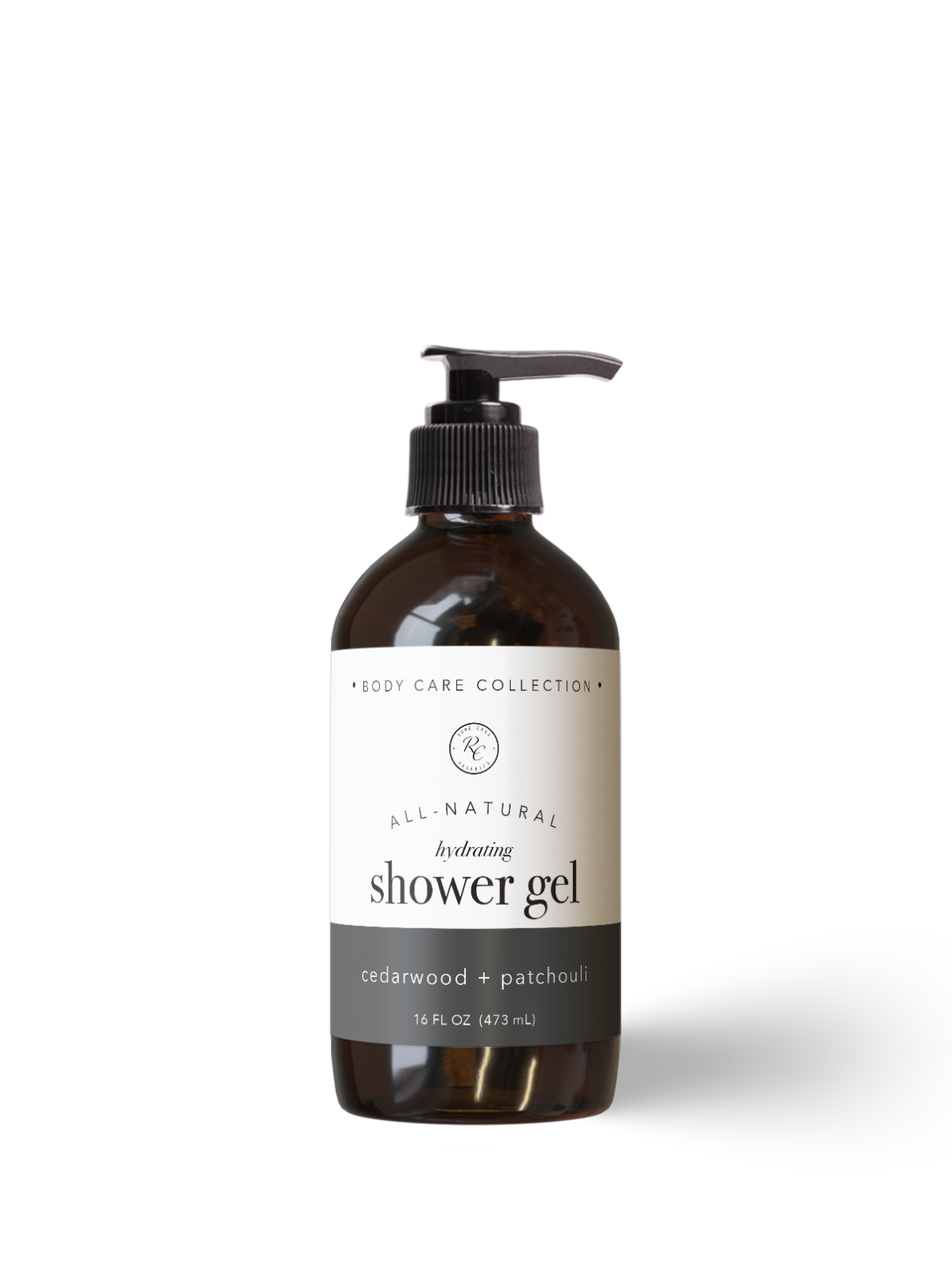 Shower Gel | 16 oz - Cedarwood + Patchouli