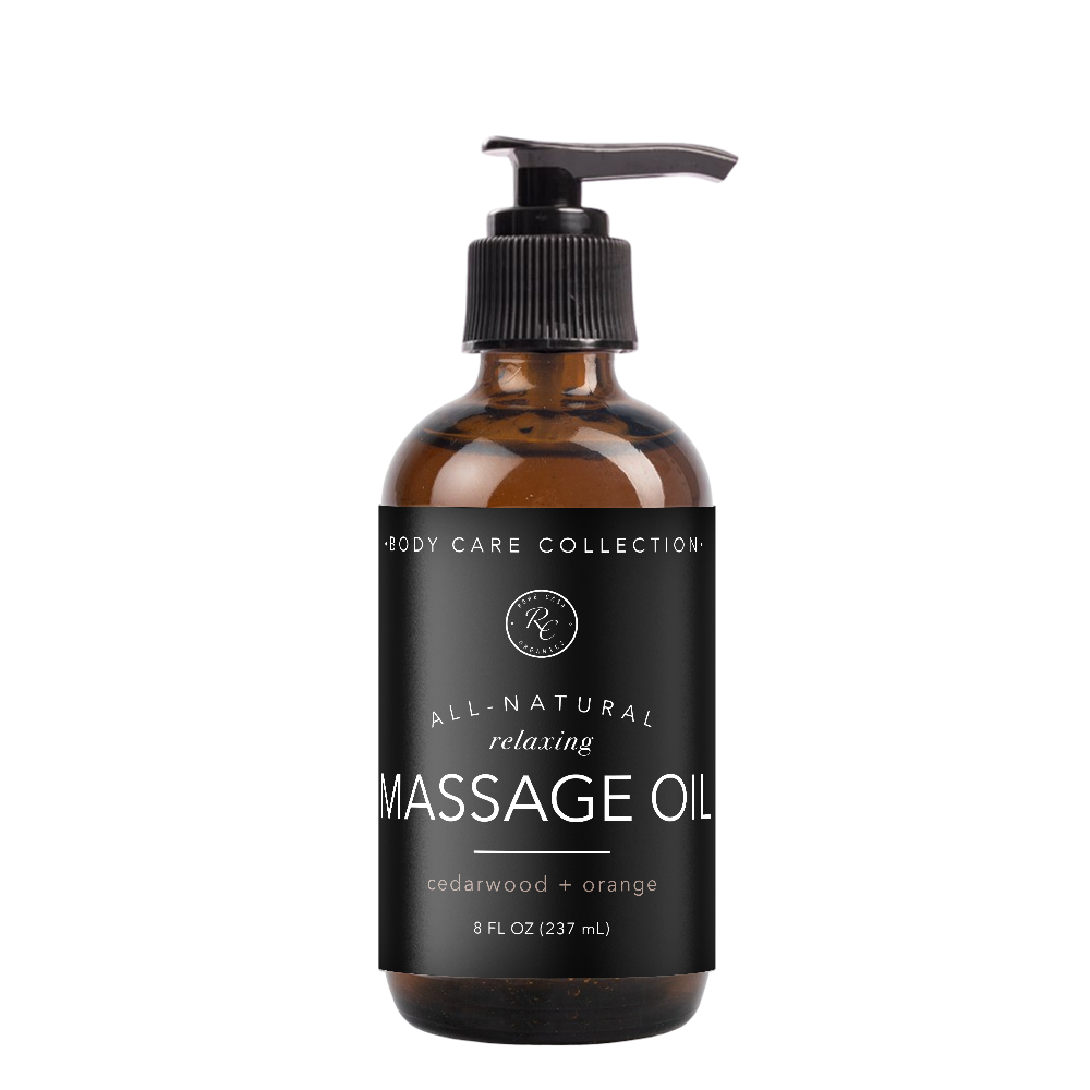 Massage Oil | 8 oz - Cedarwood + Orange